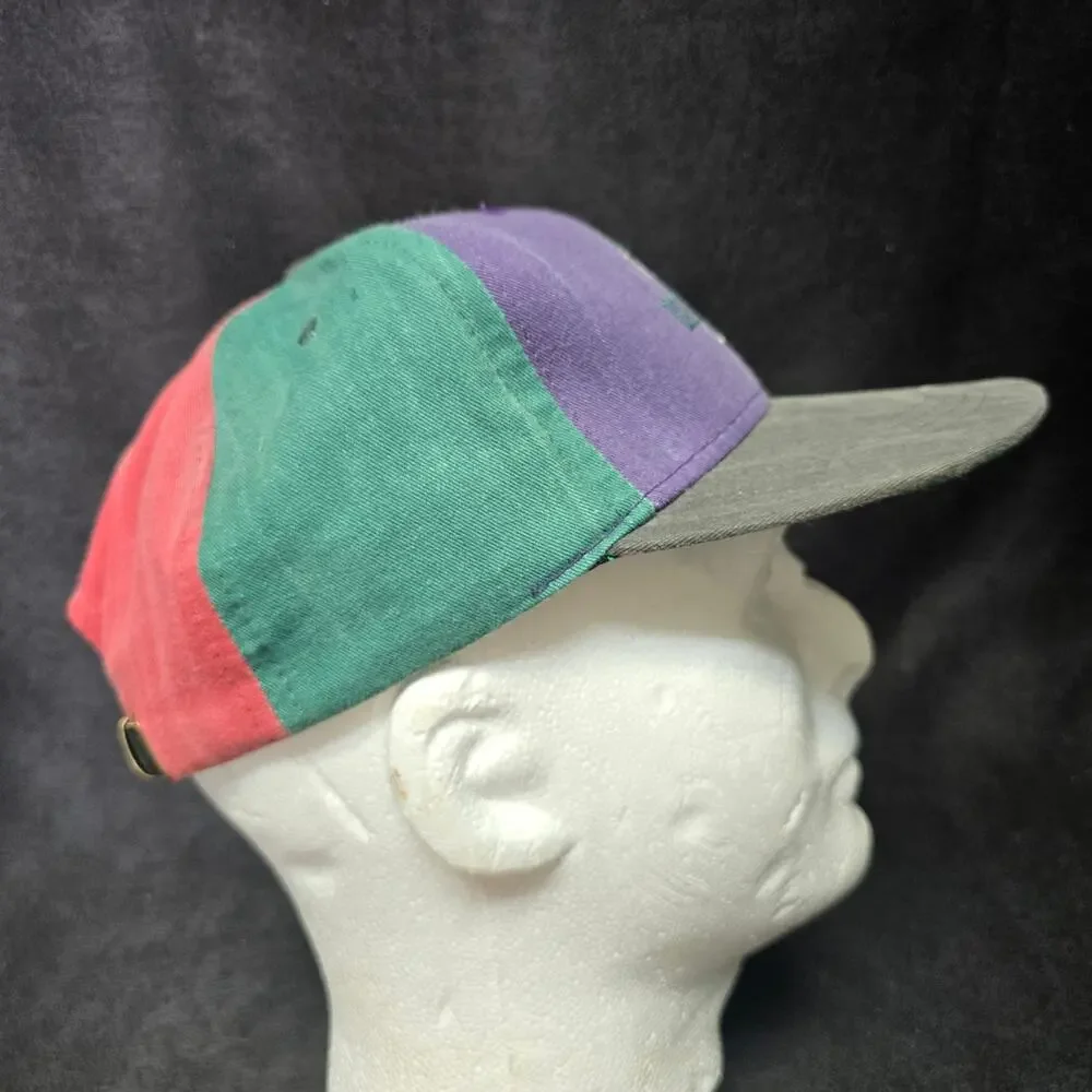 Vintage Bar Harbor Multi-Color Strapback Hat